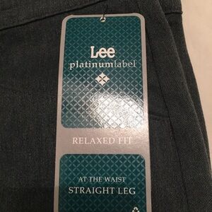 Lee Platinumlabel Dark Gray Pants 18W M NWT
